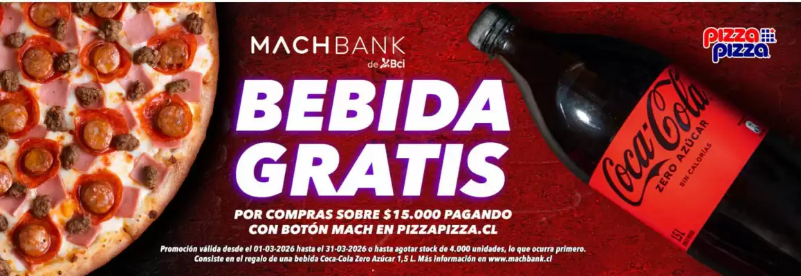 Catálogo Pizza Pizza (válido hasta 31-03)