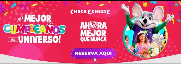 Catálogo Chuck E. Cheese´s Página 2