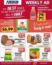 American Discount Foods weekly ad week 10 Page 1