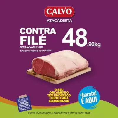Folheto Calvo Atacadista (válido até 8-03)
