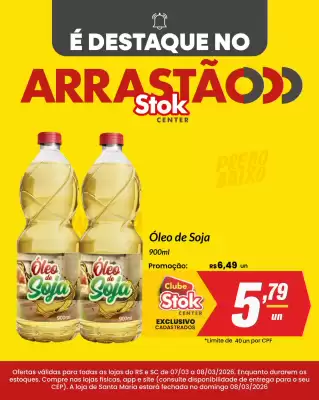 Encarte Stok Center (válido até 8-03)