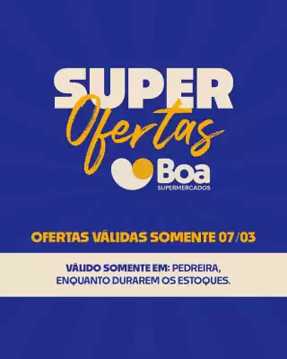 Tabloide Boa Supermercados (válido até 7-03)