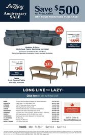 La Z Boy flyer Page 4