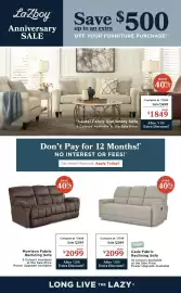 La Z Boy flyer Page 2