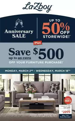 La Z Boy flyer
