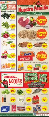 Supermercado Nuestra Familia weekly ad (valid until 7-03)