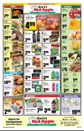 Bert's Red Apple weekly ad week 10 Page 1