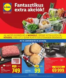 Lidl akciós újság Oldal 1