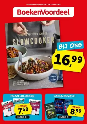 Boekenvoordeel folder (geldig t/m 15-03)
