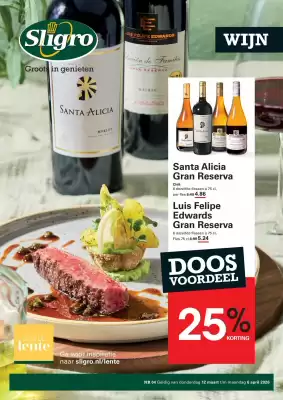 Sligro folder (geldig t/m 6-04)