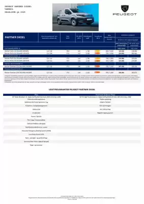 Peugeot tilbudsavis (gælder indtil 5-03)