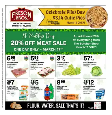 Freson Bros flyer (valid until 19-03)