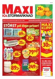 ICA Maxi reklamblad vecka 11 Sida 1