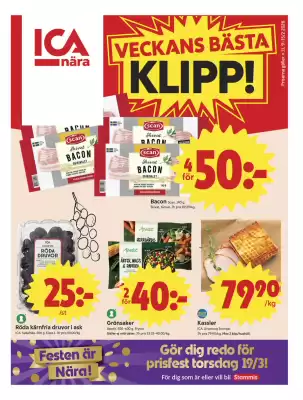 ICA Nära reklamblad (giltig till och med 15-03)