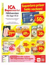 ICA Supermarket reklamblad vecka 11 Sida 1