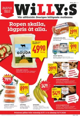 Willys reklamblad (giltig till och med 15-03)