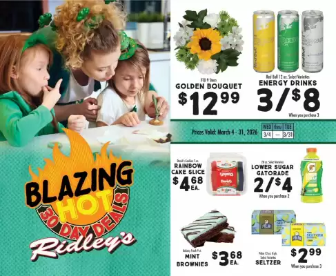 Ridley's Family Markets weekly ad (valid until 31-03)