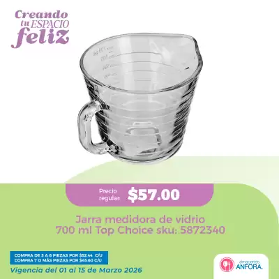 Catálogo Almacenes Anfora (válido hasta 15-03)