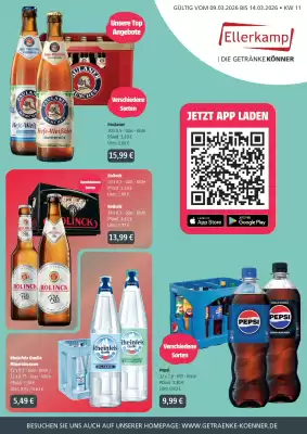 Ellerkamp Getränke Prospekt (gültig bis 14-03)