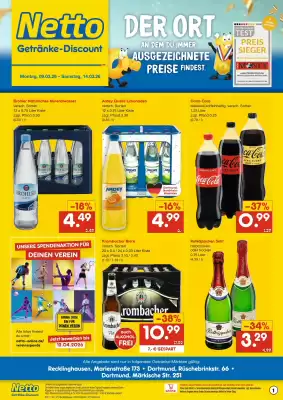 Netto Getränke Discount Prospekt (gültig bis 14-03)