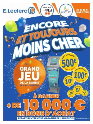 Catalogue E.Leclerc (valable jusqu'au 14-03)