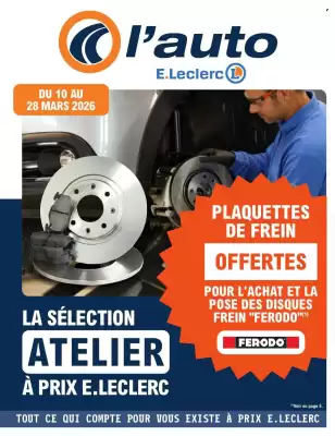Catalogue E.Leclerc L'Auto (valable jusqu'au 28-03)