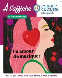 Catalogue E.Leclerc Espace Culturel page 1