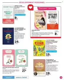 Catalogue E.Leclerc Espace Culturel page 15