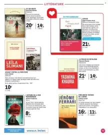 Catalogue E.Leclerc Espace Culturel page 17