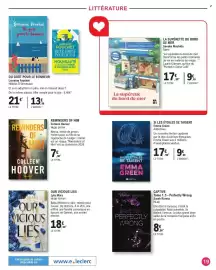 Catalogue E.Leclerc Espace Culturel page 19