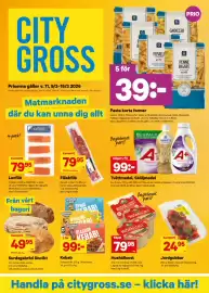 City Gross reklamblad vecka 11 Sida 1