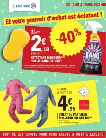 E.Leclerc folder Pagina 1