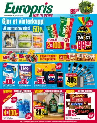 Europris kundeavis (gyldig til 14-03)