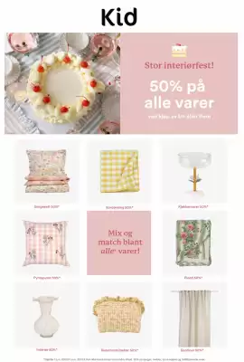 Kid Interiør kundeavis (gyldig til 22-03)