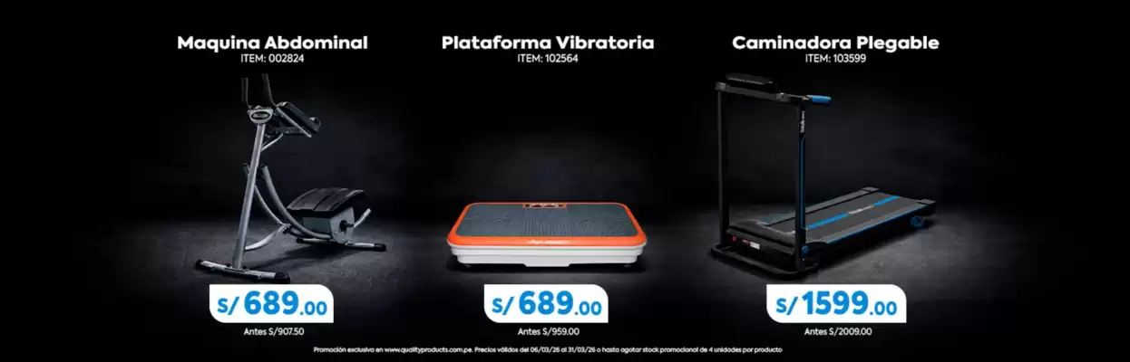 Catálogo Quality Products (válido hasta 31-03)