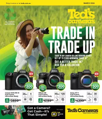Teds Cameras catalogue (valid until 5-04)
