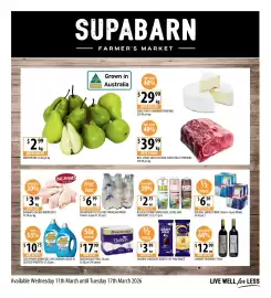 Supabarn catalogue week 11 Page 1
