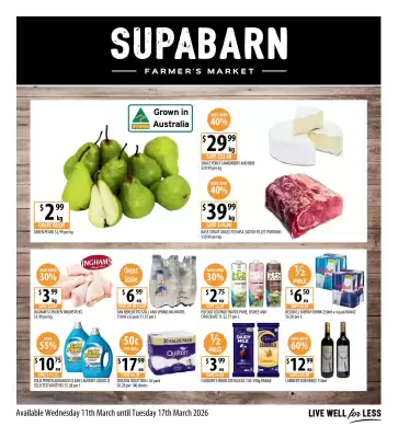 Supabarn catalogue (valid until 17-03)