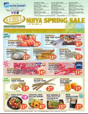 Nijiya Market weekly ad (valid until 18-03)