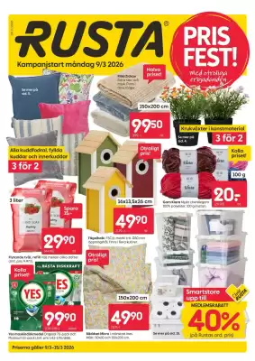 Rusta reklamblad (giltig till och med 15-03)