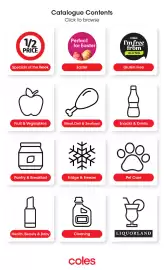 Coles catalogue week 11 Page 1