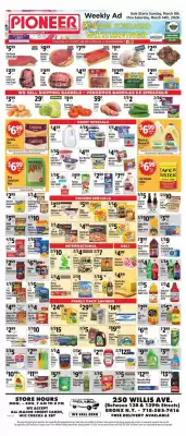 Pioneer Supermarkets weekly ad (valid until 14-03)