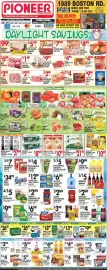 Pioneer Supermarkets weekly ad week 11 Page 1