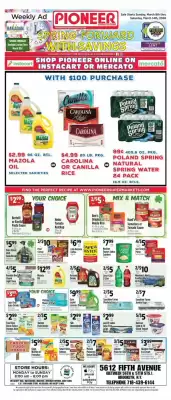 Pioneer Supermarkets weekly ad (valid until 14-03)