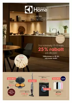 Electrolux Home reklamblad (giltig till och med 24-03)