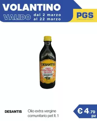 Volantino PGS Cash&Carry (valido fino al 22-03)