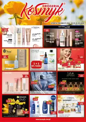 Drogeria Kosmyk gazetka (ważność do 31-03)
