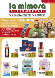 Volantino La Mimosa Supermercati Pagina 1