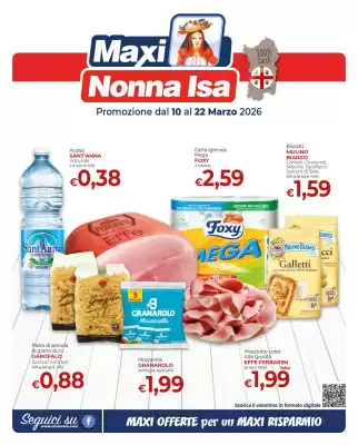 Volantino Maxi Nonna Isa (valido fino al 22-03)
