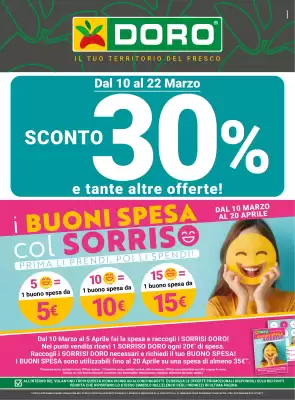 Volantino Doro Supermercati (valido fino al 22-03)